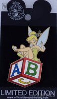 DS - Tinker Bell - Peter Pan - Alphabet Block - Objects