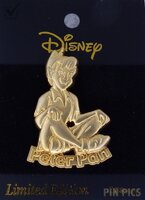 Japan - Peter Pan - Peter Pan - Goldtone - 100 Relief