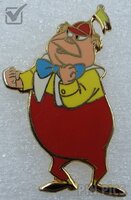 Tweedledum - Fists Raised - Alice in Wonderland