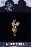 DS - Jiminy on Seahorse - Pinocchio's Jiminy Cricket Little Charmers Series