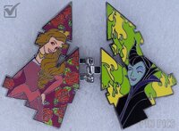 WDW - Right Hand Turrets - Castle Puzzle Mystery Set - 2024 Disney After Dark - Hinged