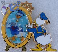 SDR - Donald - Funhouse Mirrors Mystery Set - Pin Trading Fun Day - Lenticular