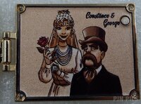 DLR - Constance and George - Wedding Album Boxed Set - Haunted Mansion 50th Anniversary - Hinged - Jeweled