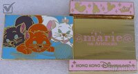 HKDL - Marie, Toulouse, Berlioz, Duchess - Flipping Slide Collection - The Aristocats