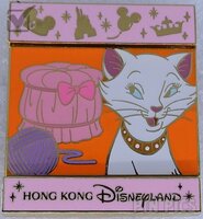 HKDL - Marie, Toulouse, Berlioz, Duchess - Flipping Slide Collection - The Aristocats