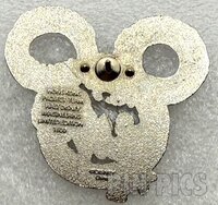 WDI - Mickey Head Icon - Fire Breathing Dragon - Blue on Silver - Hong Kong Project Cast Exclusive