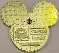 HKDL - Calligraphy Mickey Icon - Glow in the Dark