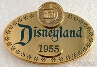 DLR - Name Badge Tag Replica - 1955 to 1962 - 2004 Tin Edition