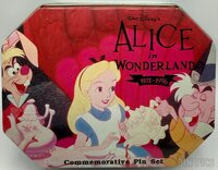 DIS - Alice in Wonderland - 45th Anniversary - Tin - Set