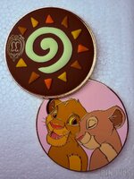 Club 33 - Simba and Nala - St. Valentine's Day Chocolates Boxed Set - Scented - Free-D - Swivel Hinged