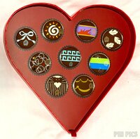 Club 33 - St. Valentine's Day Chocolates Boxed Set - Scented - Free-D - Swivel Hinged