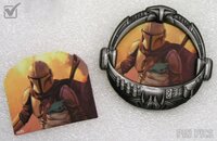 WDW - Mandalorian and Grogu - Family Portraits Frame - One Family - Star Wars
