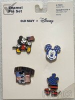 Old Navy - Patriotic Mickey Set
