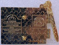 SDR - Winnie the Pooh and Friends - Official Autograph Book Series - Dangle - Hinged