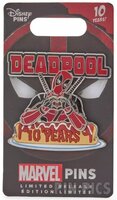DIS - Deadpool 10th Anniversary - Free-D Cake