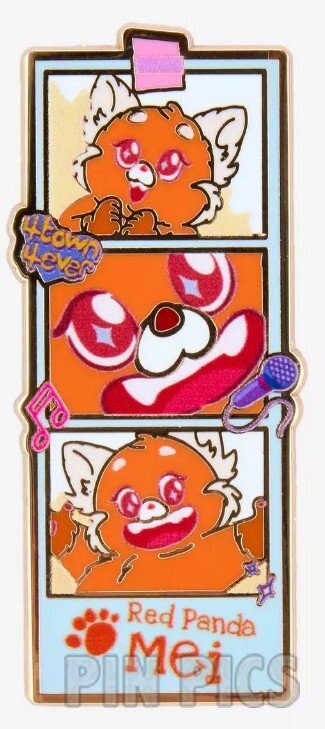 PP184072 - MII - Red Panda Mei Photo Strip - PinPics