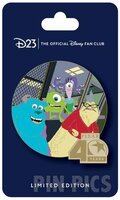 DIS - Monsters Inc - Pixar 40th Anniversary Series - D23 Member Exclusive