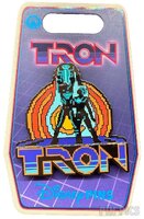 WDW - Tron Movie Pixelated Logo