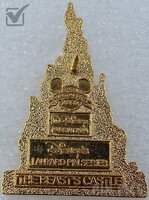 WDW - Beast's Castle - Princess Homes Set - Cast Lanyard 1 2002 - 2003