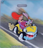 WDI - Jessica and Roger in Benny the Cab - Disney Grand Prix Series - Destination D23 2025