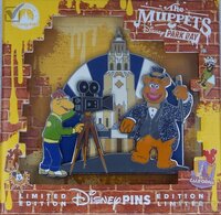 DLR - Scooter and Fozzie Bear at Carthay Circle - The Muppets at Disney California Adventure Series - Mini Jumbo