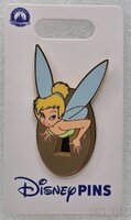 Tinker Bell Coming Through a Keyhole