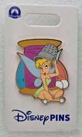 Tinker Bell with a Thread Spool and Thimble