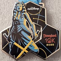DLR - Ahsoka Tano - 10K Replica Medal - Half Marathon Weekend 2025 - runDisney