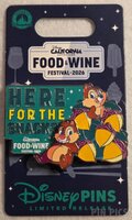 DLR - Chip and Dale - Here for the Snacks - DCA Food and Wine Festival 2026