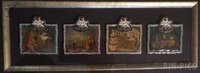WDI - Haunted Mansion Holiday - 4 Pin Framed Set