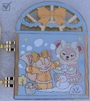SDR - LinaBell and ShellieMay - Duffy and Friends Winter Door - Hinged