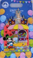 SDR - Mickey Boba Tea Cart - Carnival Kiosks Series - Pin Trading Fun Day 2025