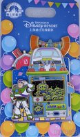 SDR - Buzz Lightyear and LGM Claw Machine - Carnival Kiosks Series - Pin Trading Fun Day 2025
