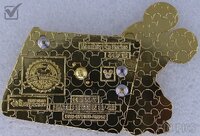 HKDL - Mickey Playing an Accordion - Vinyl Record Player Series