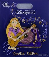 HKDL - Rapunzel Playing a Guitar - Vinyl Record Player Series