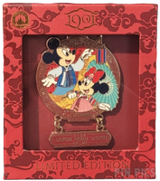 DLR - Mickey and Minnie - 1901 Lounge - Club 33 - Lunar New Year 2026 - Dangle - DCA