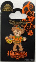 Duffy the Disney Bear - Halloween Costumed Duffy with Trick-or-Treat 'Duffy' Candy Basket