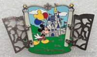 WDW - Mickey Mouse - Castle Gates - Hinged