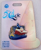WDW - Sorcerer Mickey and Broom - Fantasia - Magical Movie Moment - Magic HapPins