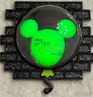 WDW - Mickey Icon Balloon - Bright Light Brunch Gift - Disney After Dark 2024 - Blacklight Glow
