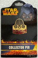 Darth Vader Helmet with Flames - Star Wars Weekends 2005