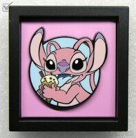 FiGPiN - Angel - Y103 - Common - Stitch and Friends Eating Snacks Mini Mystery Set - Lilo and Stitch: Series 1