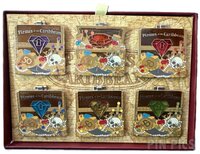 DLR - Pirates of the Caribbean 50th Anniversary Boxed Set - Stained Glass - Hinged