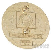 Stitch - Hang Loose - Chaser - Disney Characters on Vintage Buttons Mystery Set - 2010 Reveal Conceal