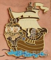WDI - Display Map with Starter Pin Set - Muppet Treasure Island 30th Anniversary