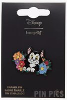 LFLY - Figaro Sitting in Flowers - Pinocchio