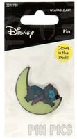 Neon Tuesday - Stitch Sleeping on the Moon - Glow in the Dark