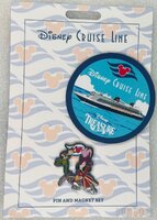 DCL - Peter Pan and Captain Hook - Disney Treasure Edge Club