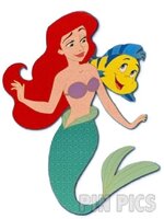 WDI - Ariel and Flounder - Heroines and Sidekicks Series - D23 Expo 2019