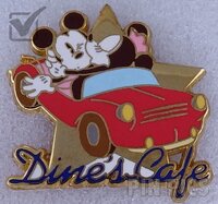 Japan - Mickey and Minnie - Kissing - Dines Cafe - JDS